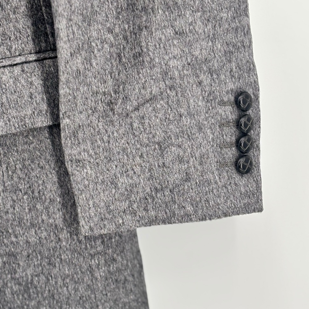 Turnbury Collection Grey Wool Two Button Blazer S… - image 2